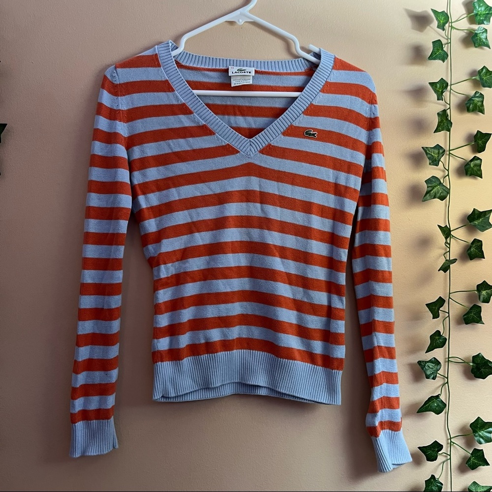 Vintage Lacoste Striped Sweater